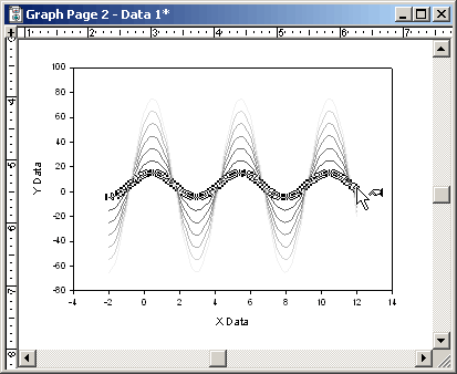 sigmaplot 11 combine graphs